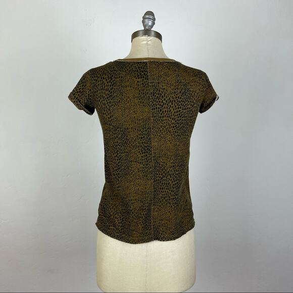 Free People Printed Clare Tee XS - Picture 6 of 8